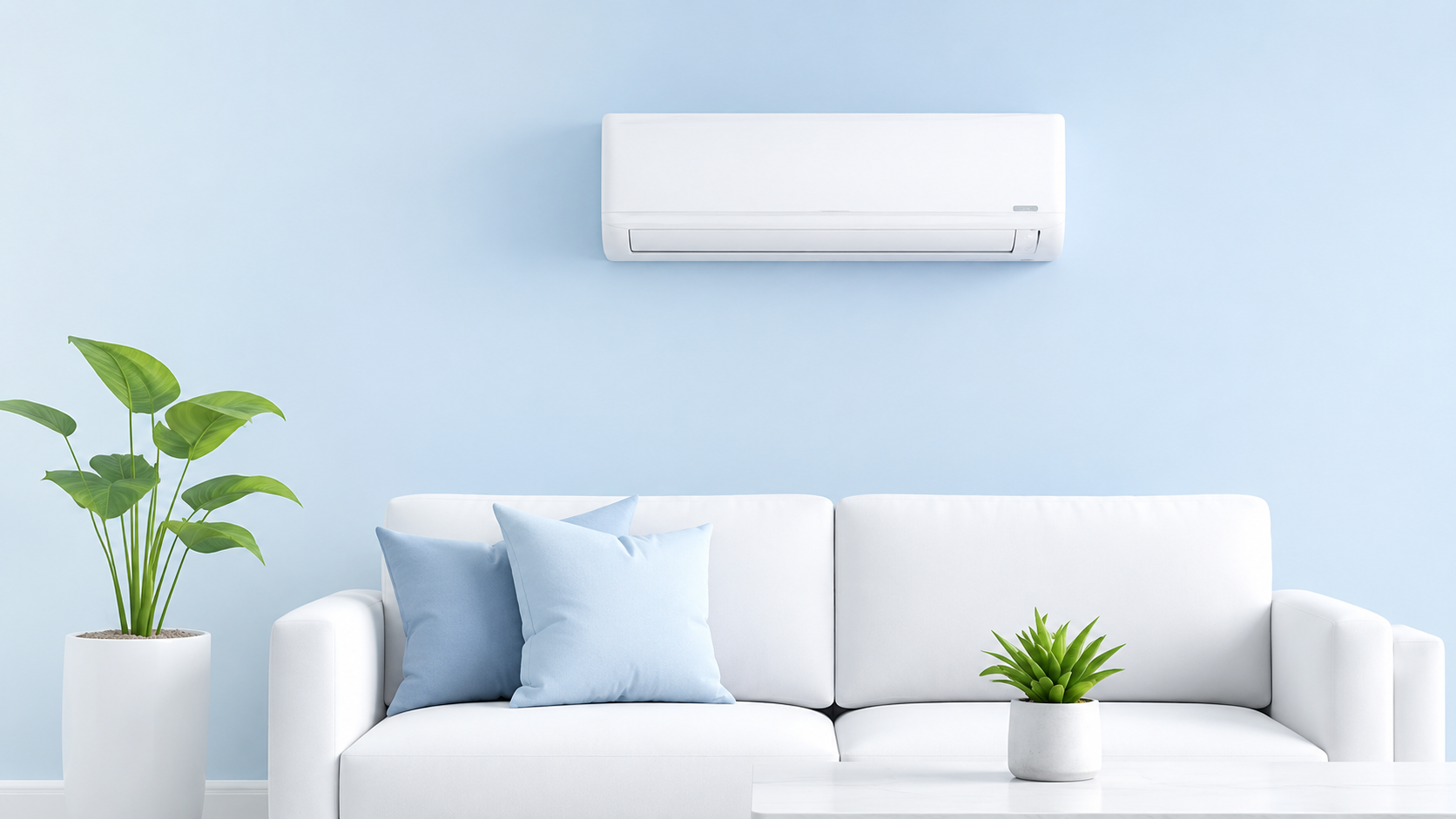 Ambiente climatizado con aire acondicionado